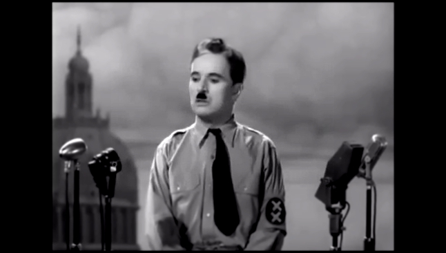 Речь Чарли Чаплина из фильма Великий Диктатор 