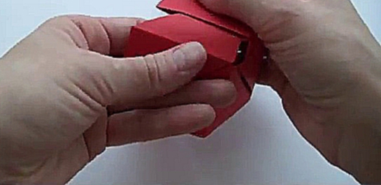 Как сделать розу из бумаги (кубики-трансформеры) 
