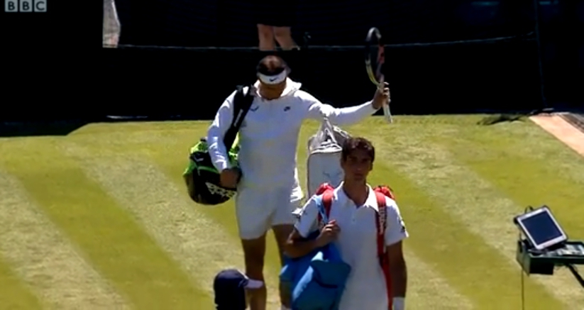 Rafa Nadal vs. Thomaz Bellucci / R1 Wimbledon 2015 / HIGHLIGHTS 