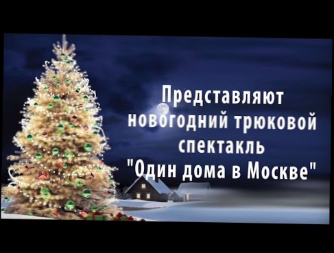 Новогодний Спектакль "Один дома в Москве" 2015 репортаж