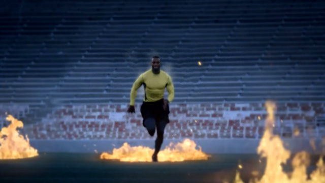 Кельвин Джонсон в рекламе Nike 