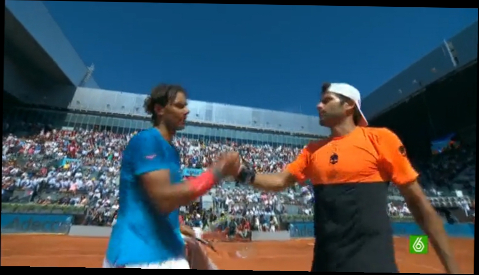 2015 Madrid Open R3 Rafael Nadal vs. Simone Bolelli (LAST GAME) 