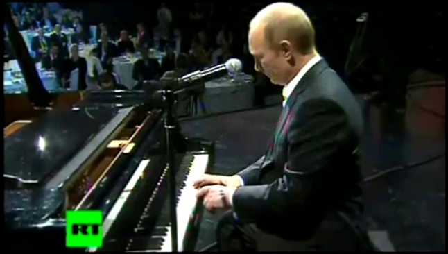 Путин играет на пианино ЖЕСТЬ Белая стрекоза любви Quest... 