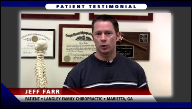 Langley Family Chiropractic, PC Marietta Exceptional Five Star Review by Jeff F. 