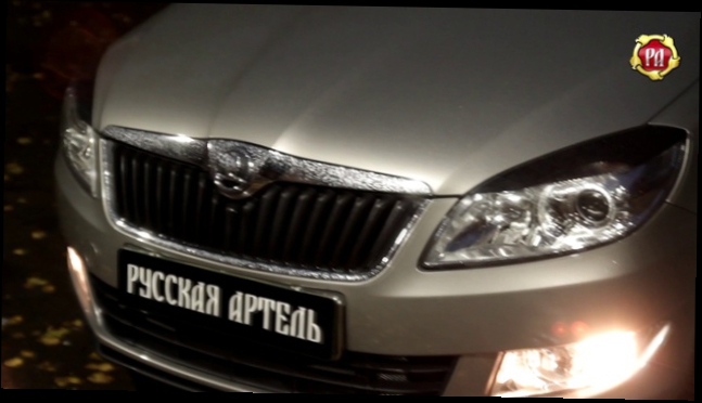 Реснички (накладки) на фары Skoda Fabia II,Combi и Roomster (russ-artel.ru) 