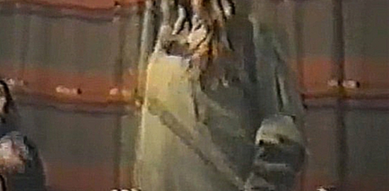 Янка Дягилева после концерта (1990) 