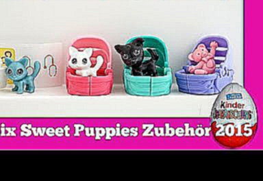 Infinimix Sweet Puppies Zubehör Testware 2015 / Kinder Surprise Egg Special Series