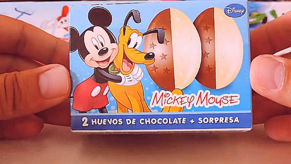 2 Сюрприз Яйца Микки Маус и Плуто Игрушки Мики Маус 2 Surprise Eggs Mickey and Pluto Toys 