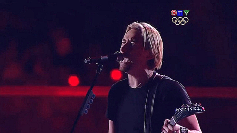 Nickelback - Burn it to the ground (Закрытие Олимпиады 2010 в Ванкувере)  HD 