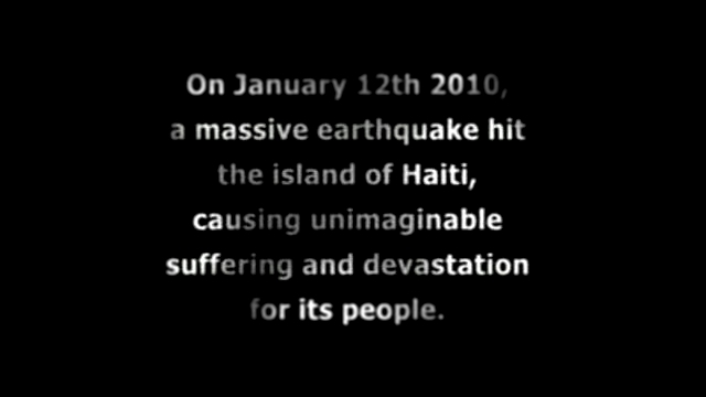 HELPING HAITI - EVERYBODY HURTS 