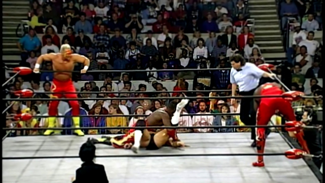 Стинг и Лекс Люгер vs Пекло Гарлема, WCW Monday Nitro 23.10.1995 